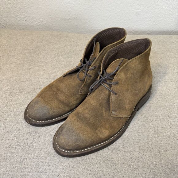 Thursday Boot Co Scout Chukka Mocha Suede Waxed Leather Quality Durable Men 8.5 main image 5